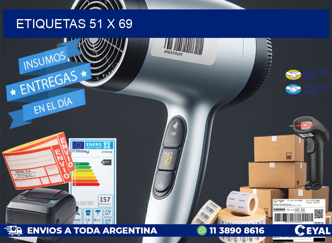 ETIQUETAS 51 x 69