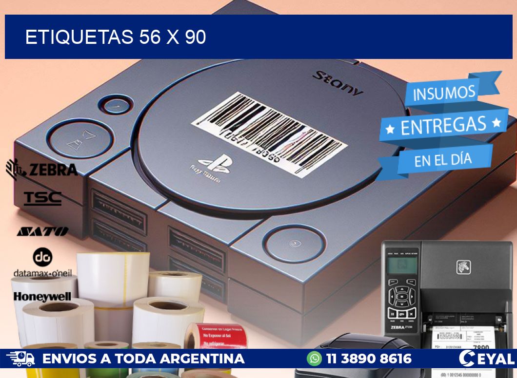 ETIQUETAS 56 x 90