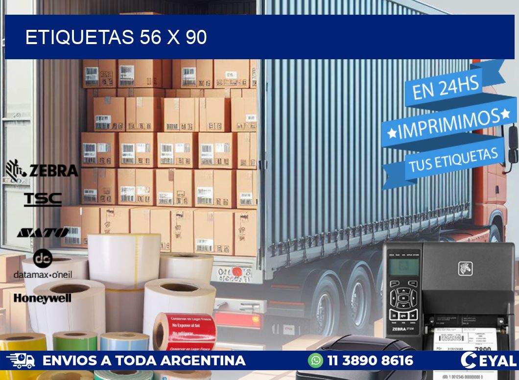 ETIQUETAS 56 x 90