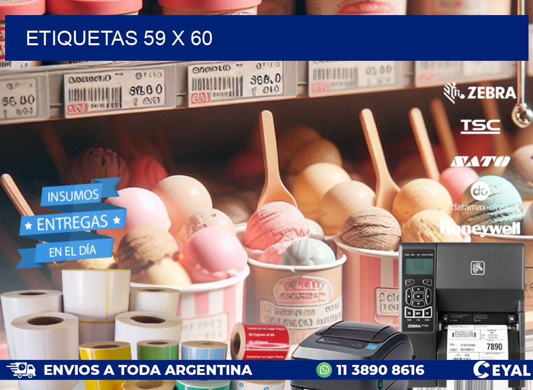 ETIQUETAS 59 x 60