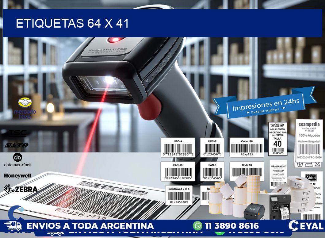 ETIQUETAS 64 x 41