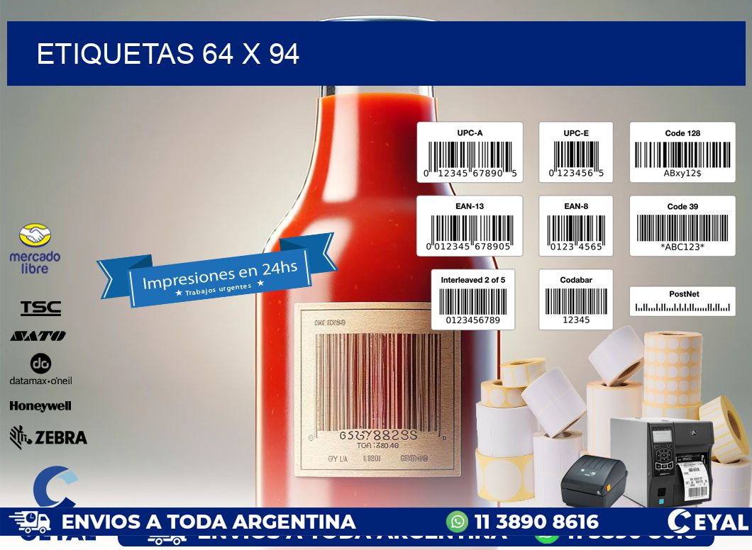 ETIQUETAS 64 x 94