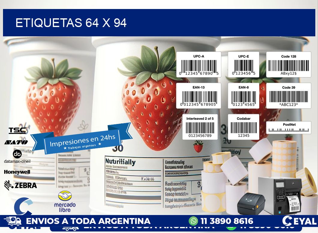 ETIQUETAS 64 x 94