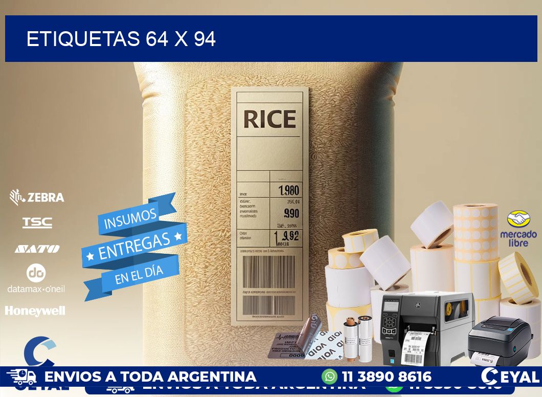 ETIQUETAS 64 x 94