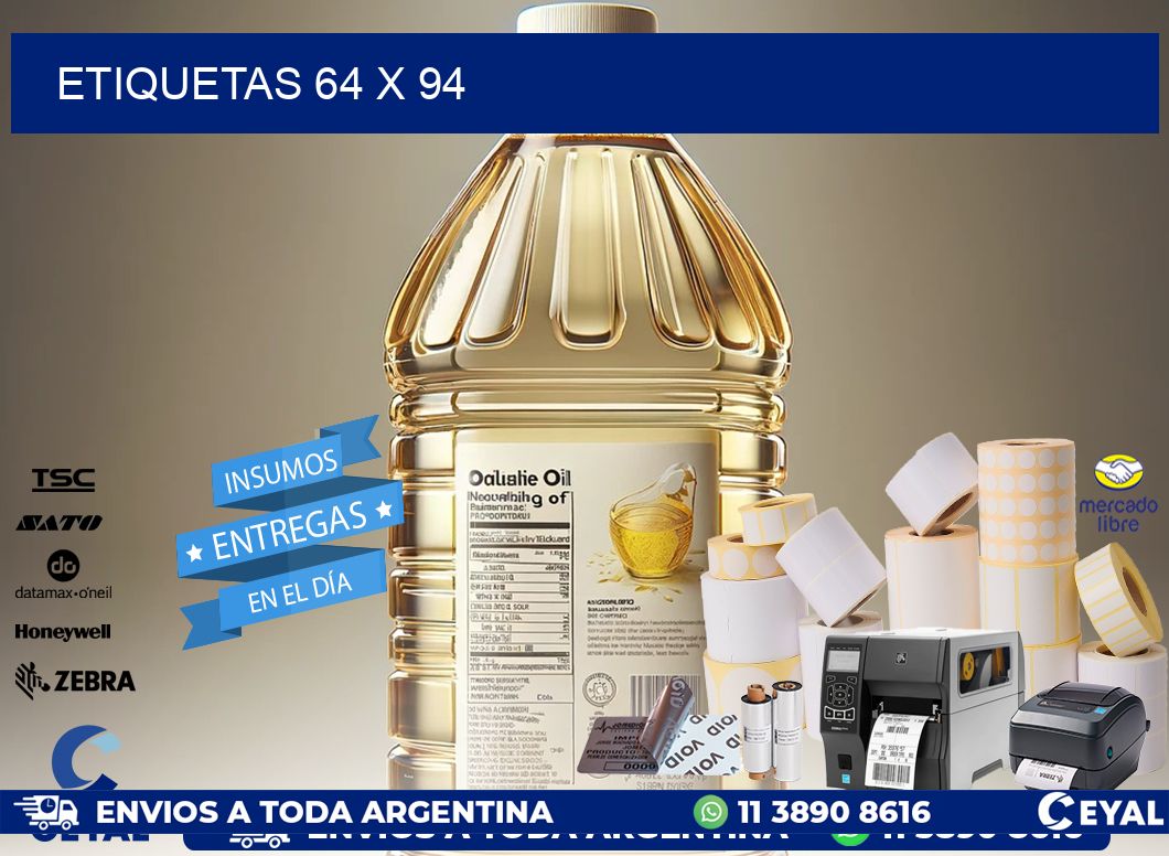 ETIQUETAS 64 x 94