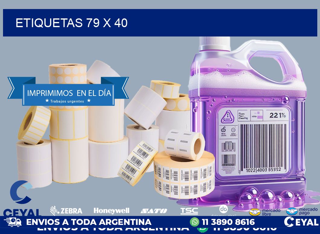 ETIQUETAS 79 x 40
