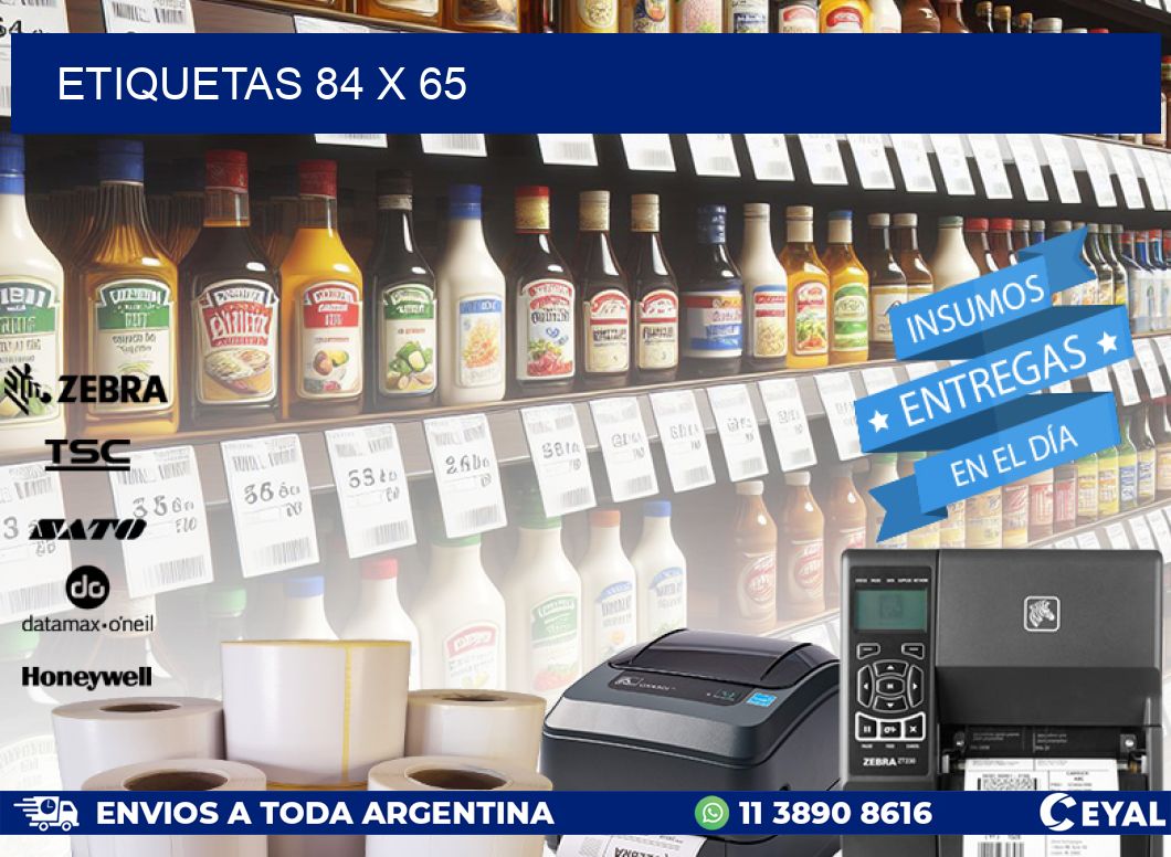 ETIQUETAS 84 x 65