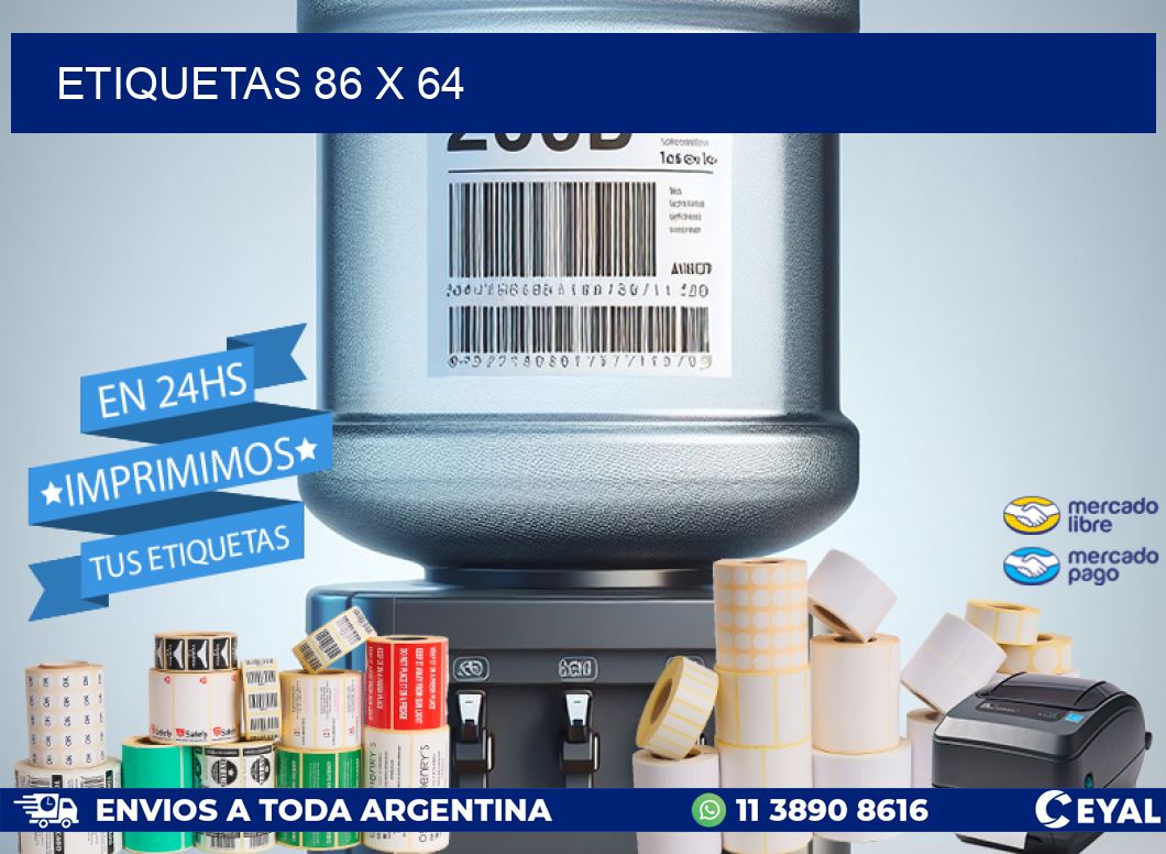 ETIQUETAS 86 x 64