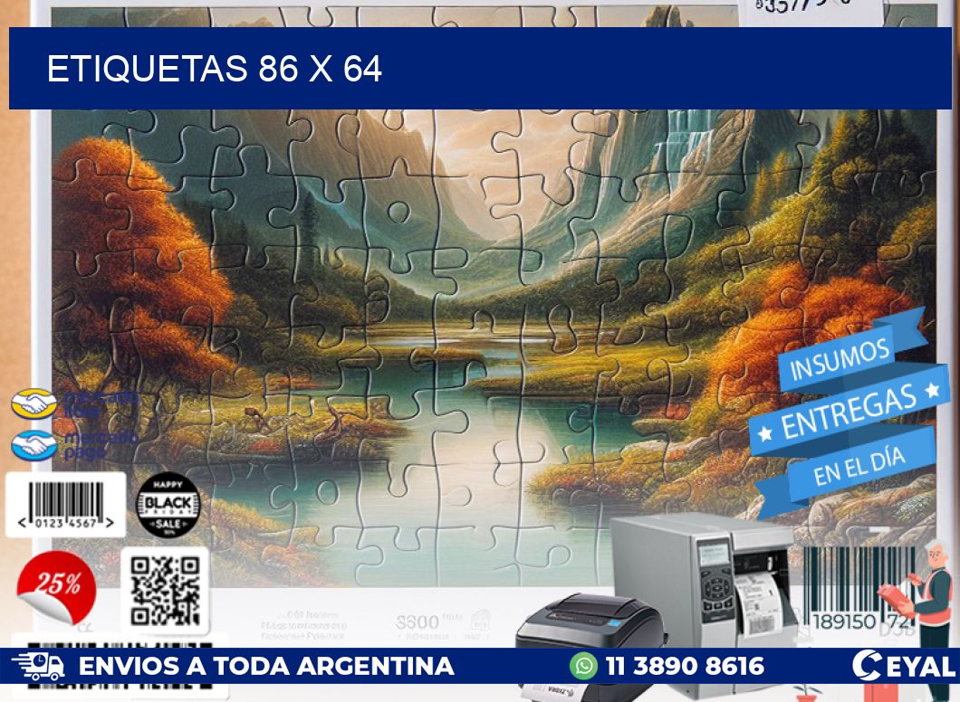 ETIQUETAS 86 x 64