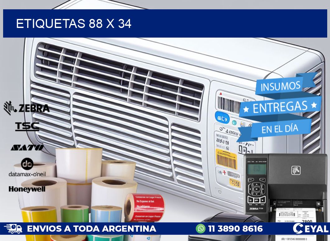 ETIQUETAS 88 x 34