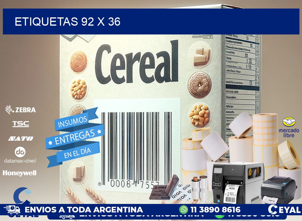 ETIQUETAS 92 x 36