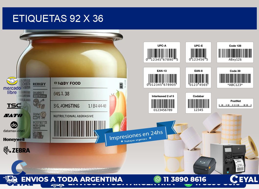 ETIQUETAS 92 x 36