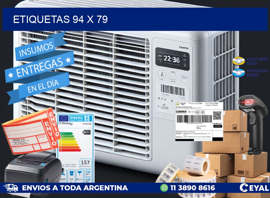 ETIQUETAS 94 x 79