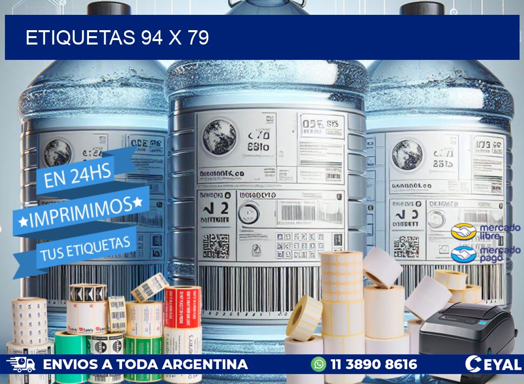 ETIQUETAS 94 x 79