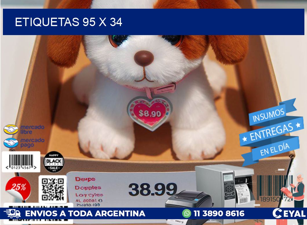 ETIQUETAS 95 x 34