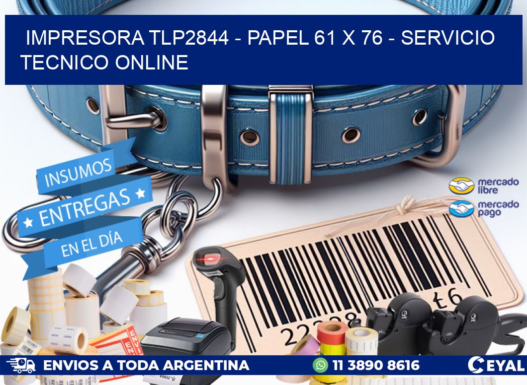 IMPRESORA TLP2844 - PAPEL 61 x 76 - SERVICIO TECNICO ONLINE