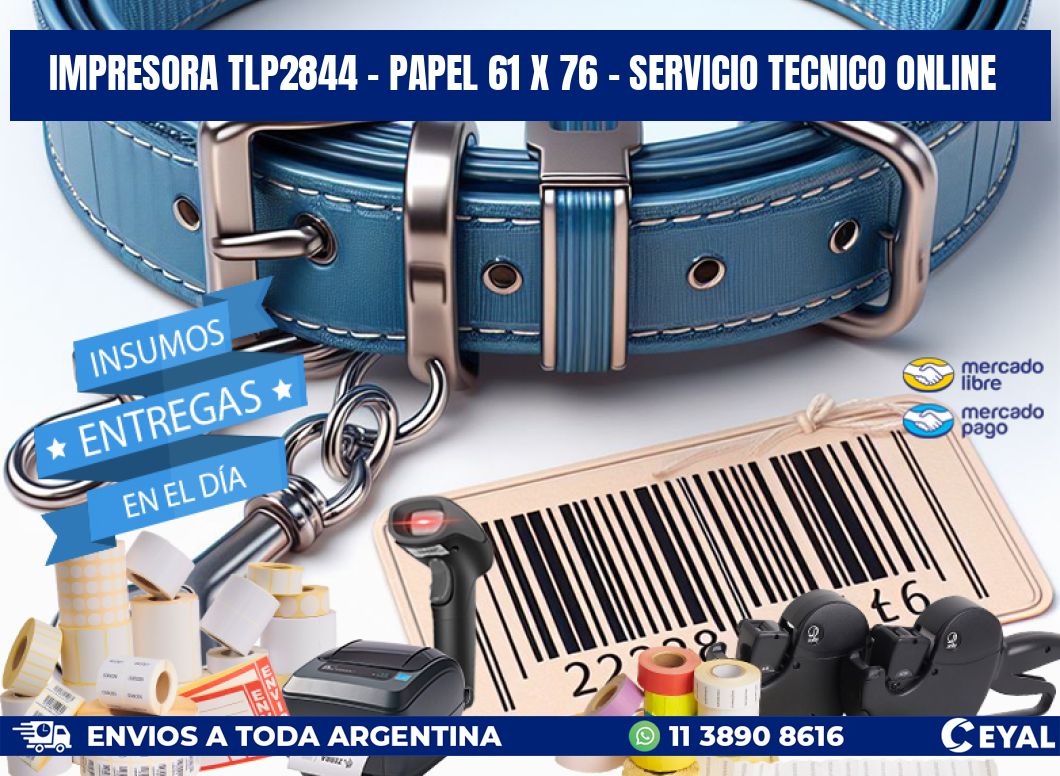 IMPRESORA TLP2844 - PAPEL 61 x 76 - SERVICIO TECNICO ONLINE