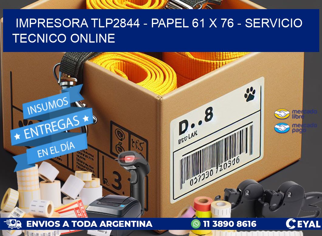 IMPRESORA TLP2844 - PAPEL 61 x 76 - SERVICIO TECNICO ONLINE