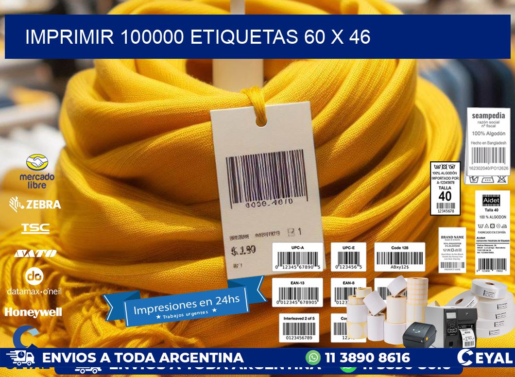 IMPRIMIR 100000 ETIQUETAS 60 x 46