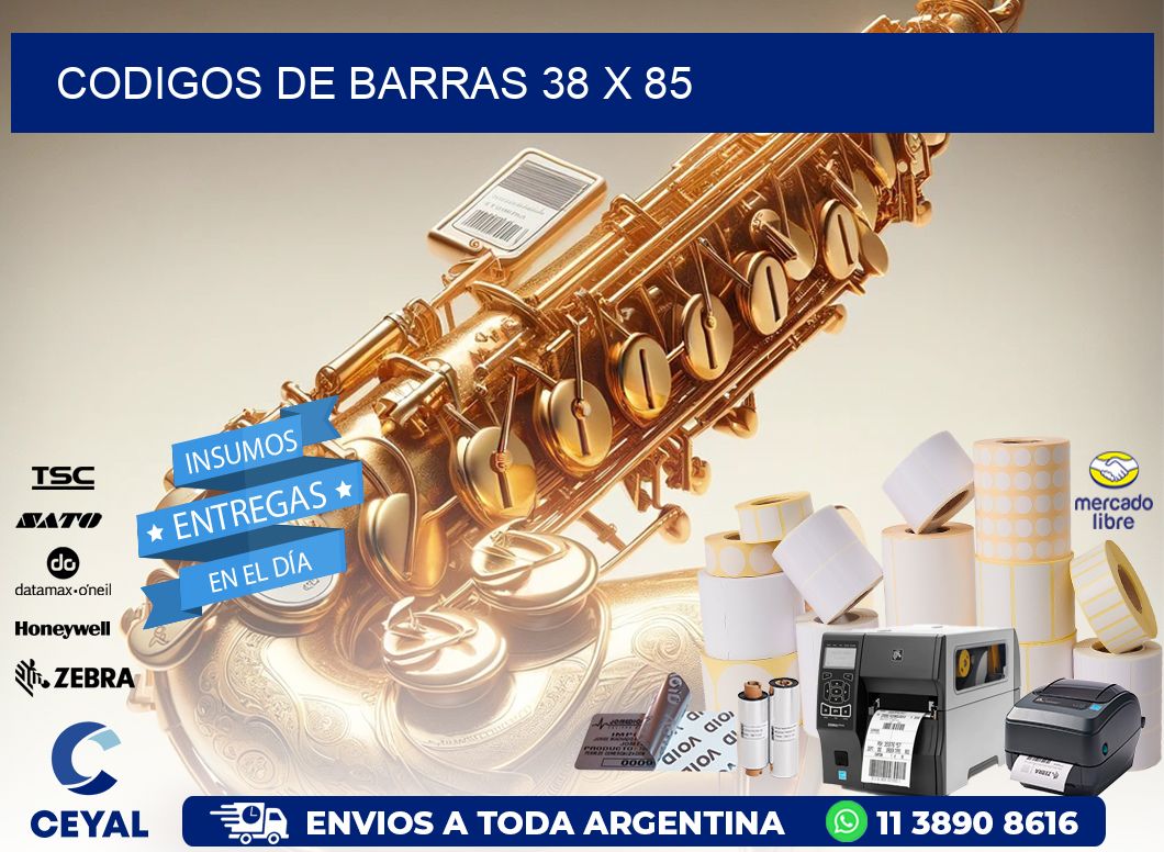 codigos de barras 38 x 85