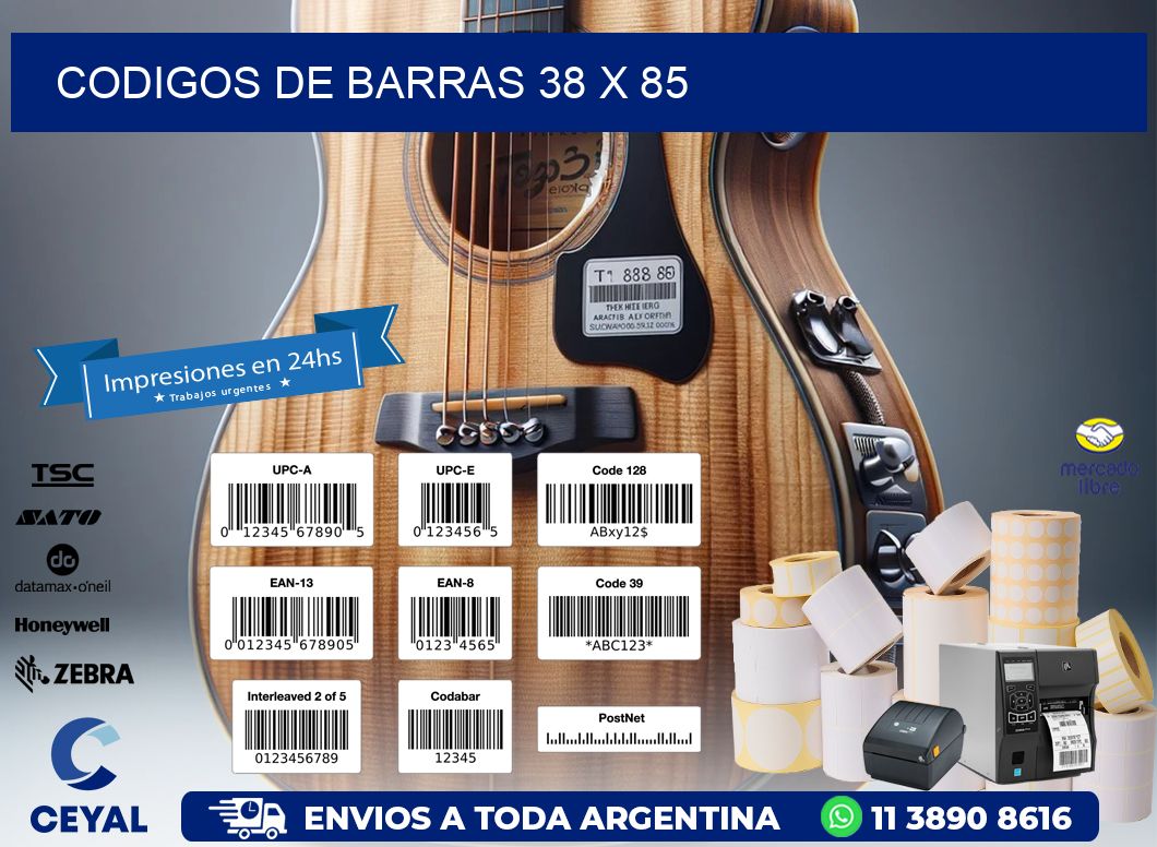 codigos de barras 38 x 85