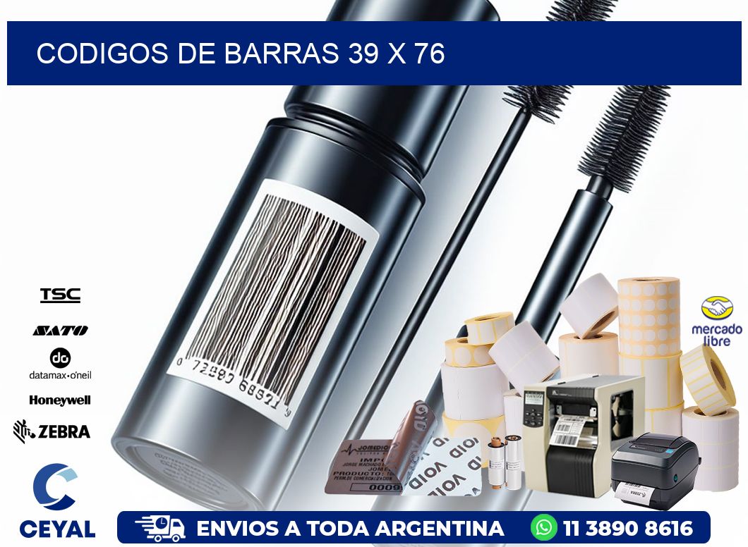 codigos de barras 39 x 76