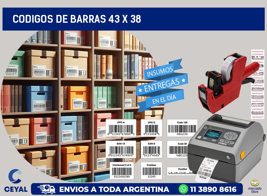 codigos de barras 43 x 38