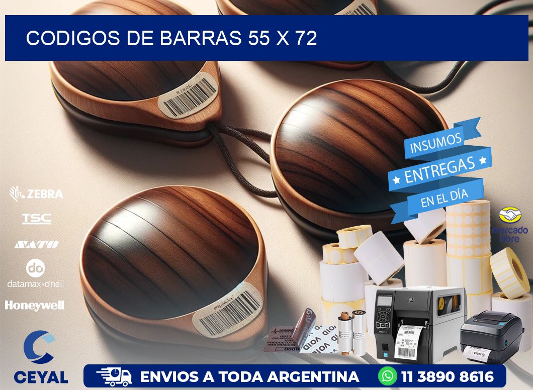 codigos de barras 55 x 72