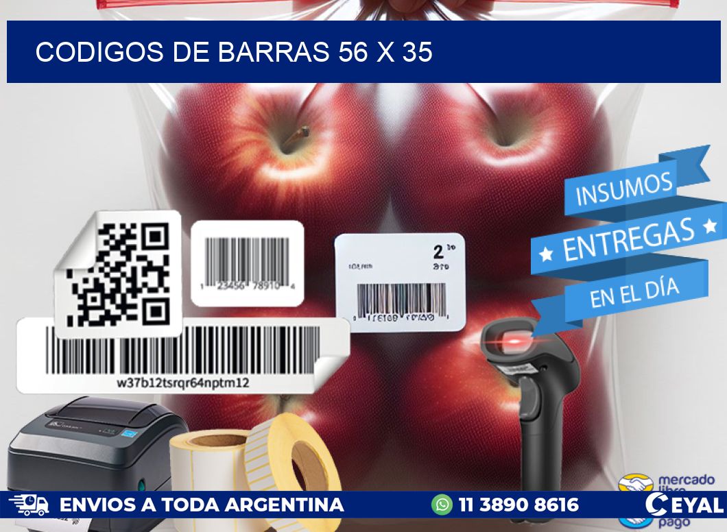 codigos de barras 56 x 35
