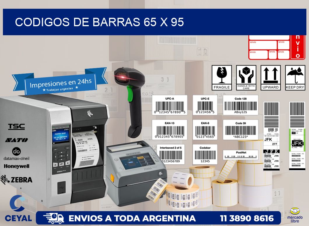 codigos de barras 65 x 95