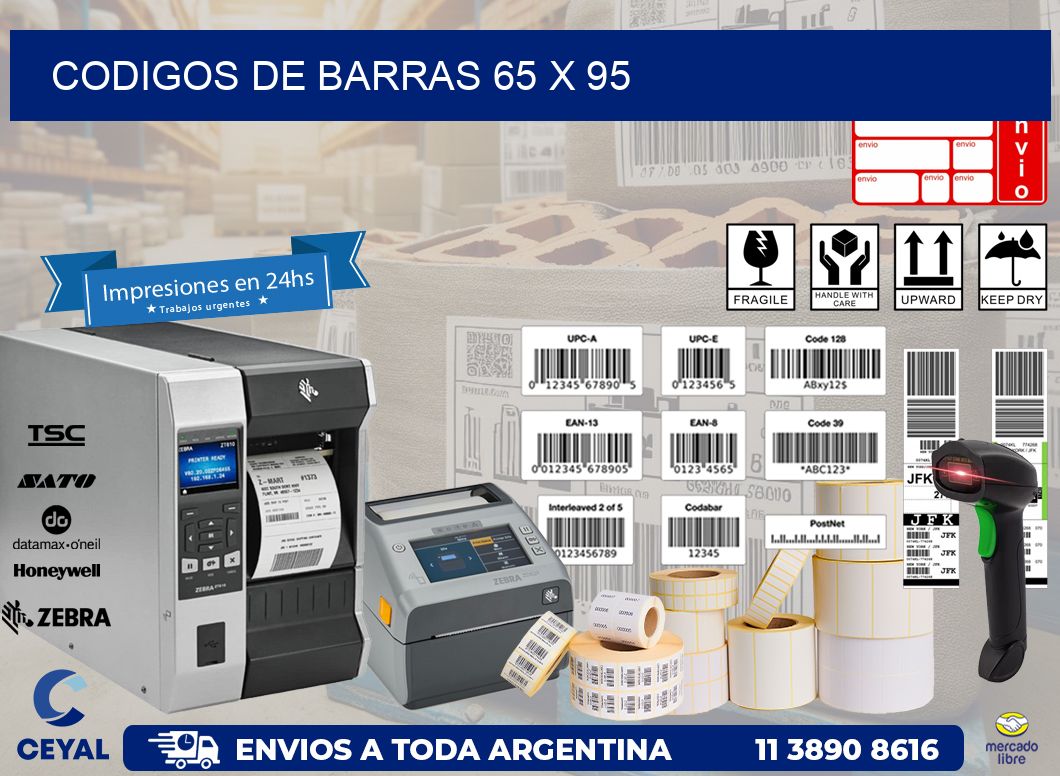 codigos de barras 65 x 95