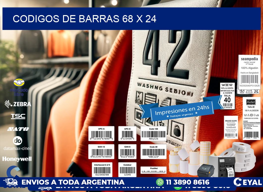 codigos de barras 68 x 24