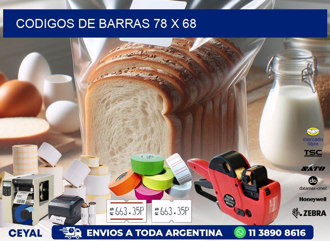 codigos de barras 78 x 68