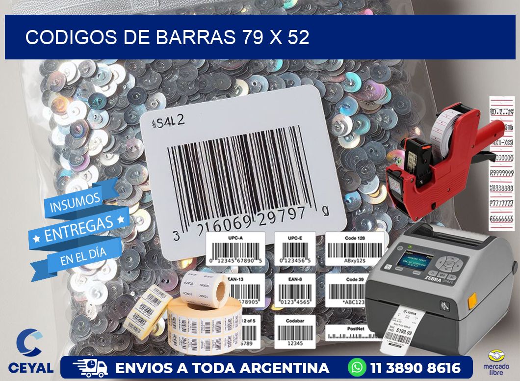 codigos de barras 79 x 52