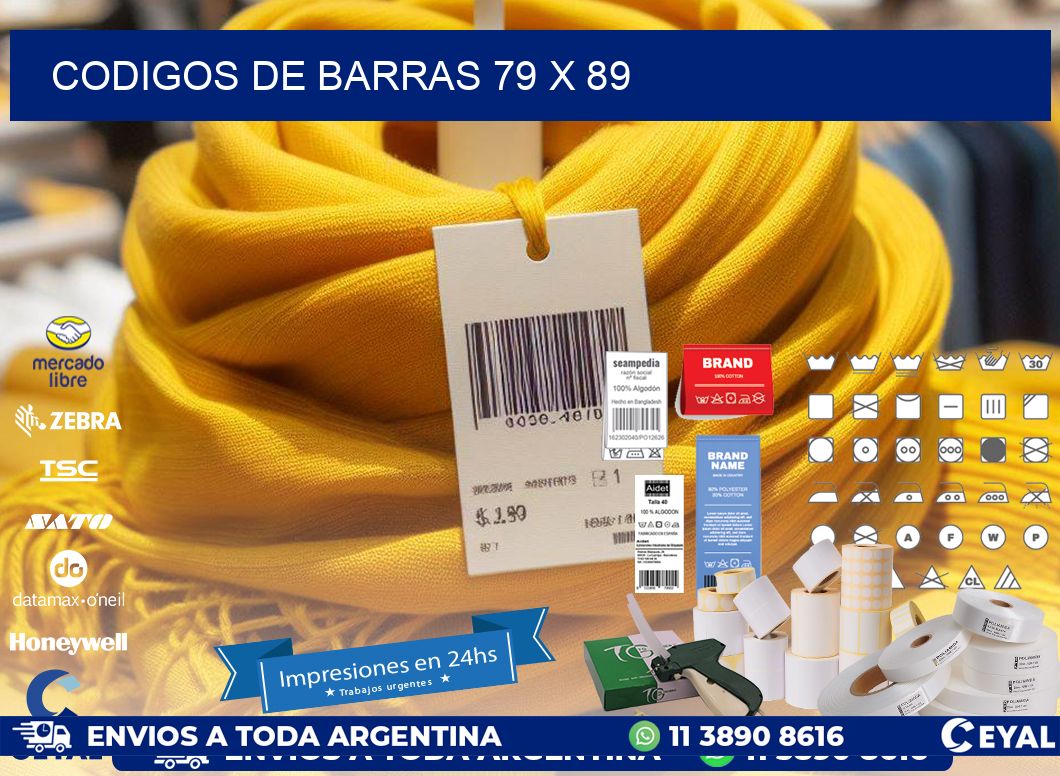 codigos de barras 79 x 89
