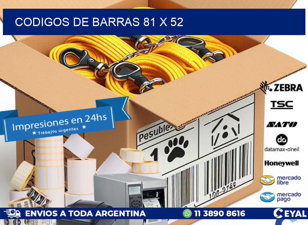 codigos de barras 81 x 52