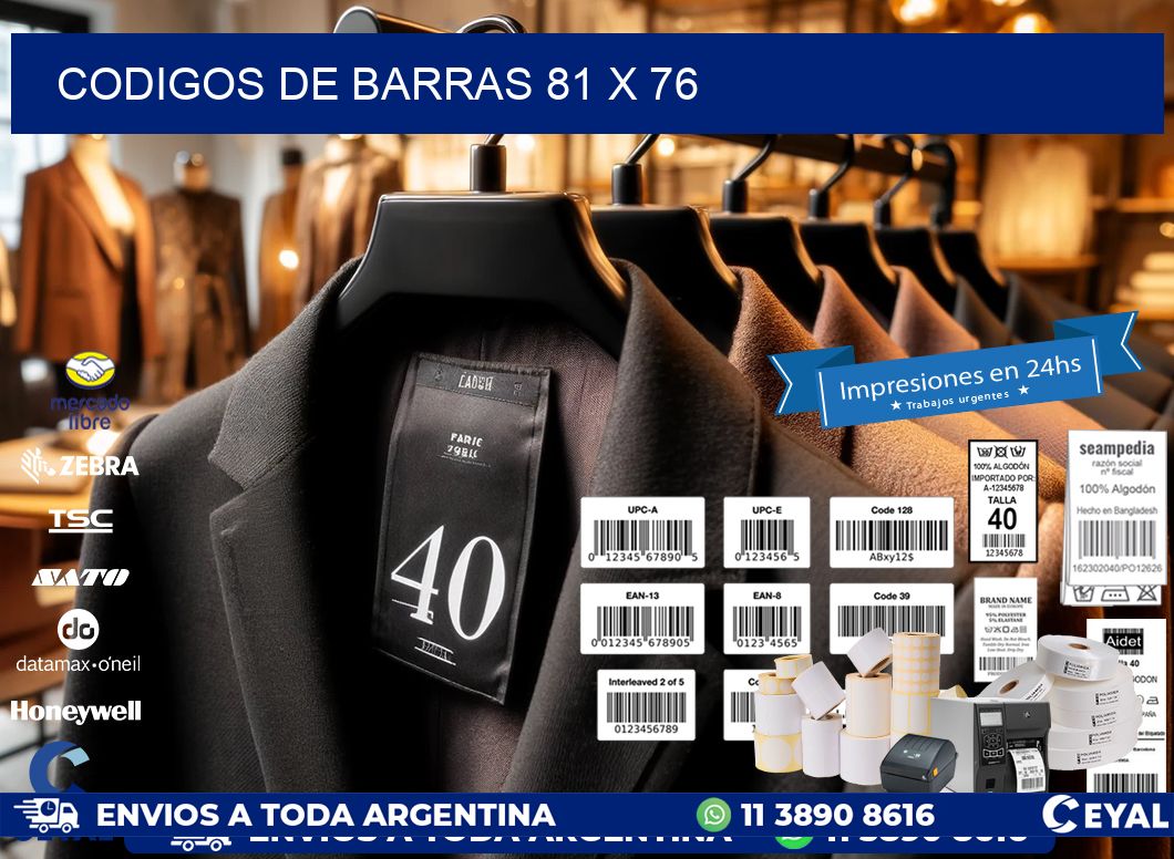 codigos de barras 81 x 76