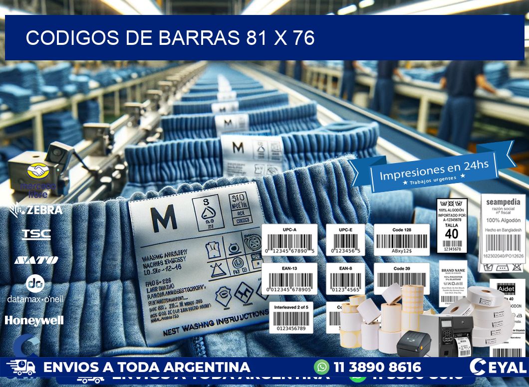 codigos de barras 81 x 76