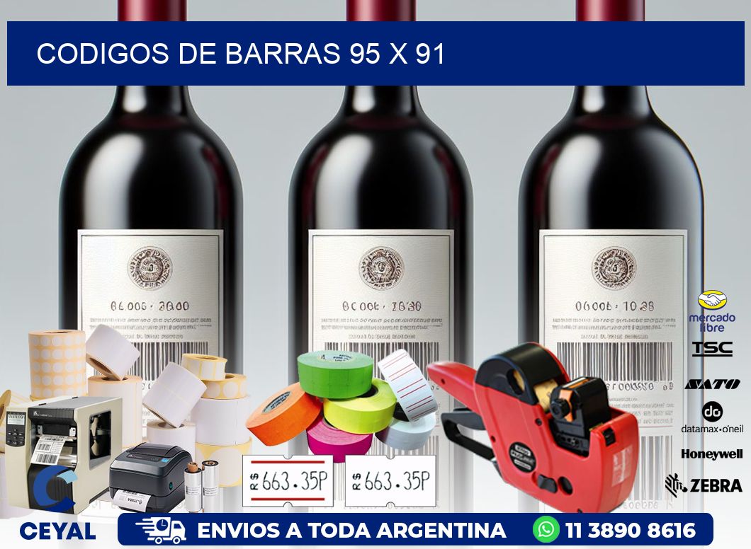codigos de barras 95 x 91