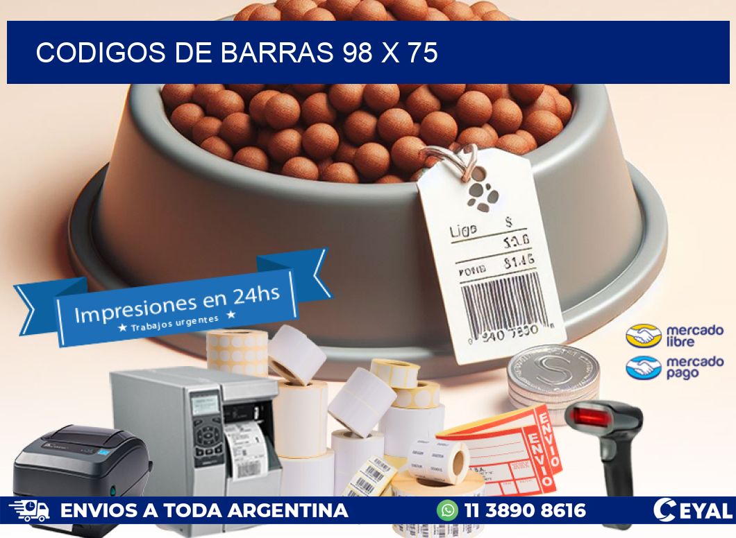 codigos de barras 98 x 75