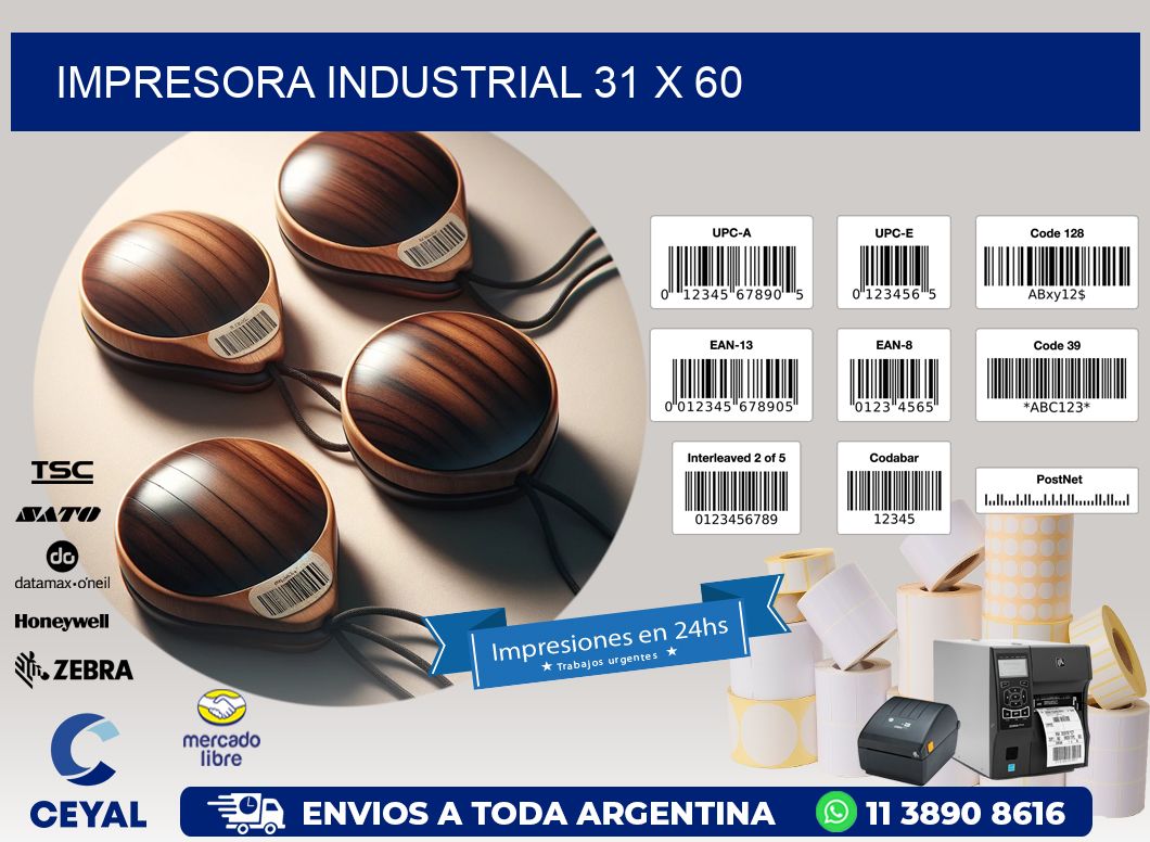 impresora industrial 31 x 60