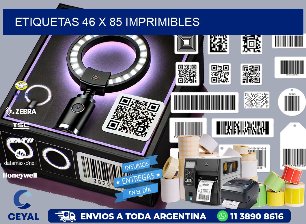 ETIQUETAS 46 x 85 IMPRIMIBLES