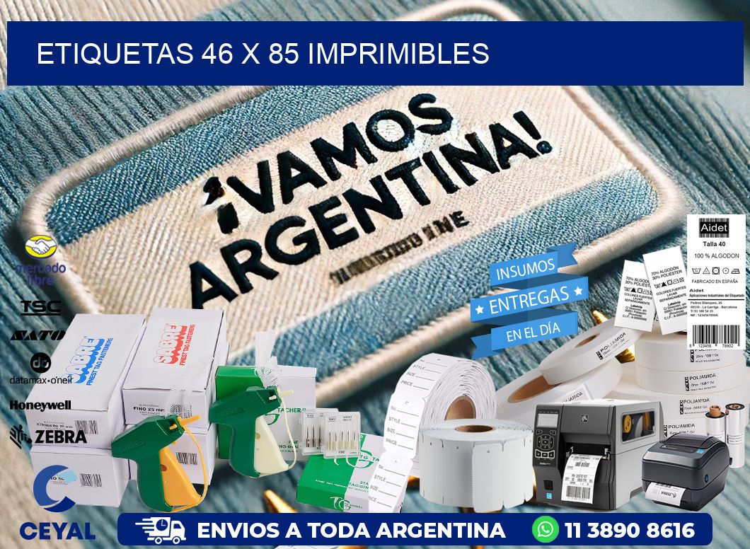 ETIQUETAS 46 x 85 IMPRIMIBLES