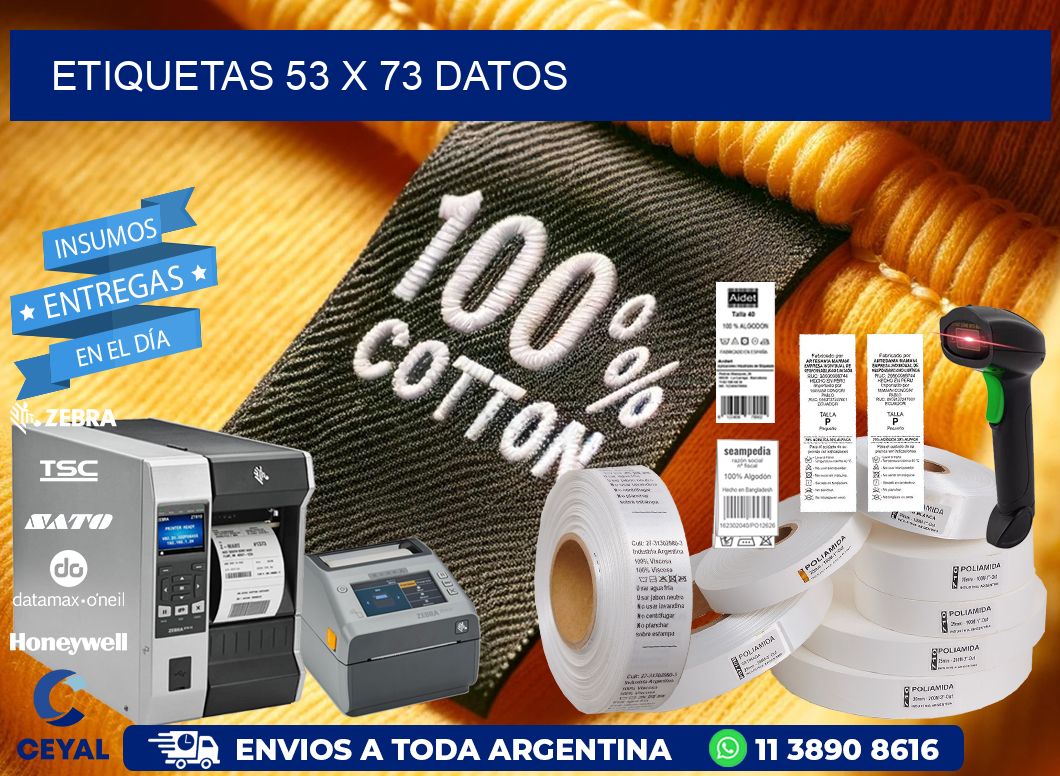 ETIQUETAS 53 x 73 DATOS