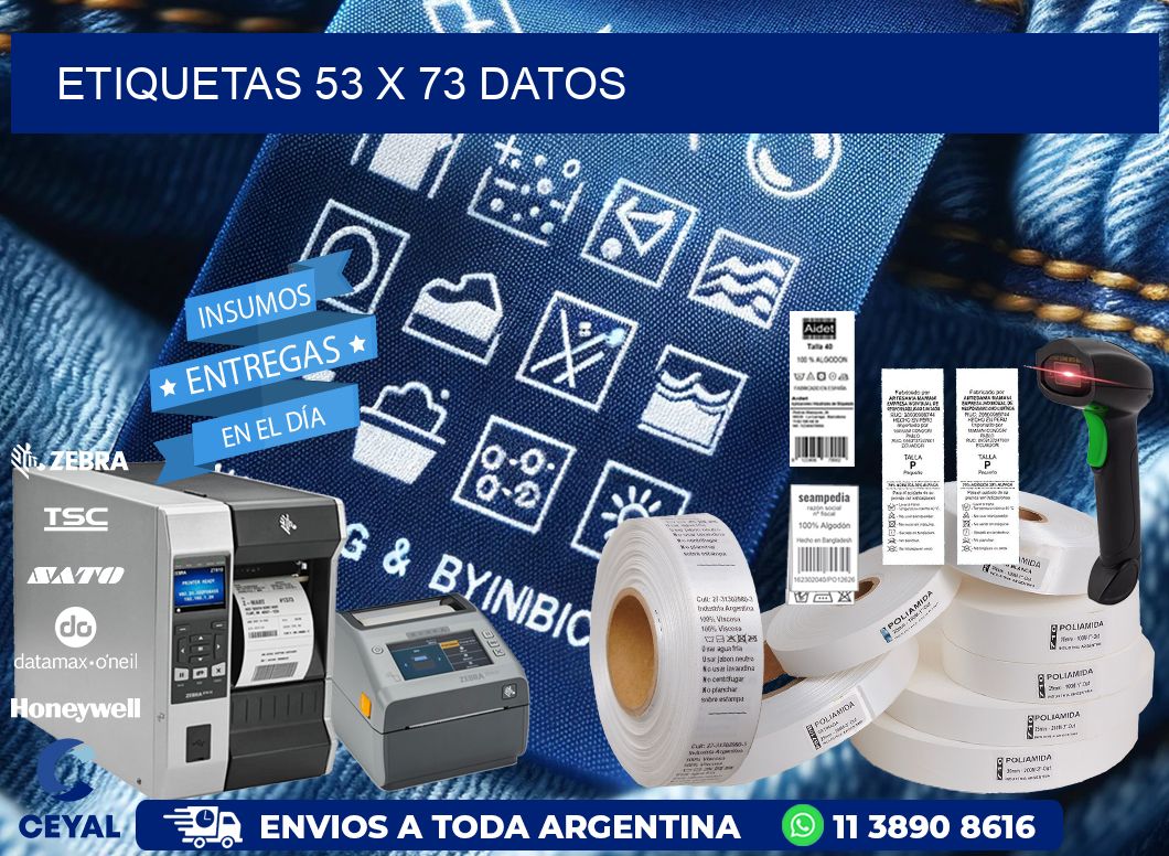 ETIQUETAS 53 x 73 DATOS