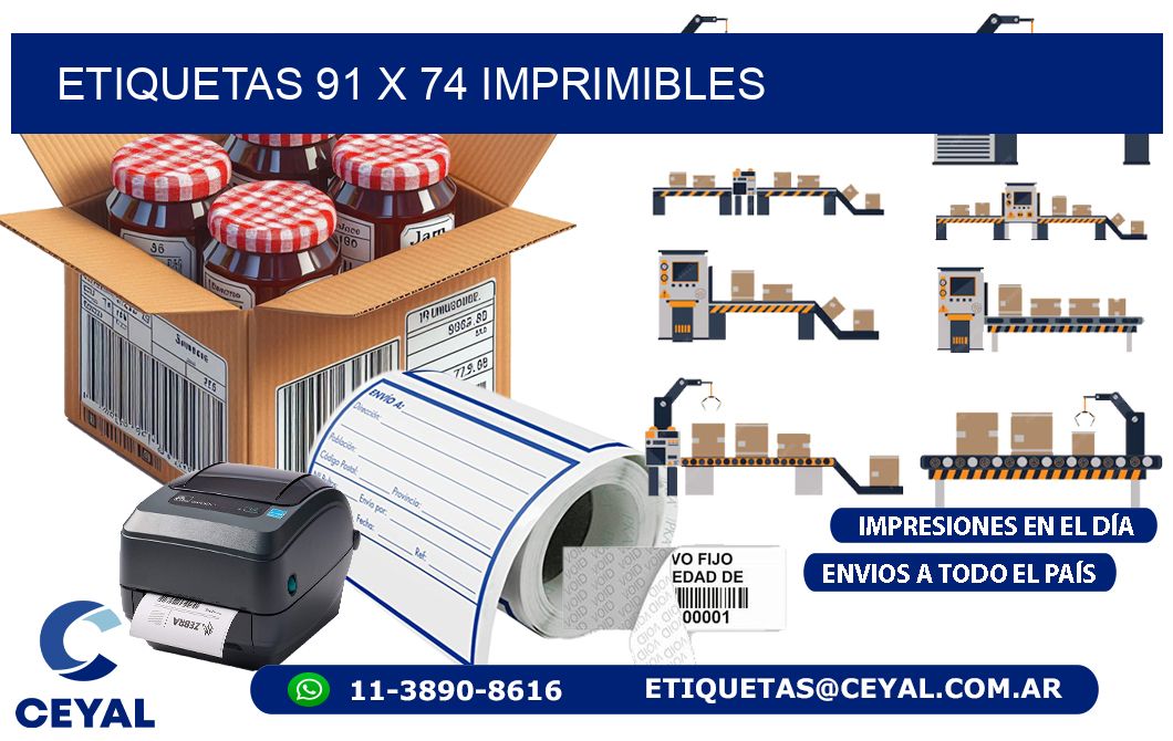 ETIQUETAS 91 x 74 IMPRIMIBLES