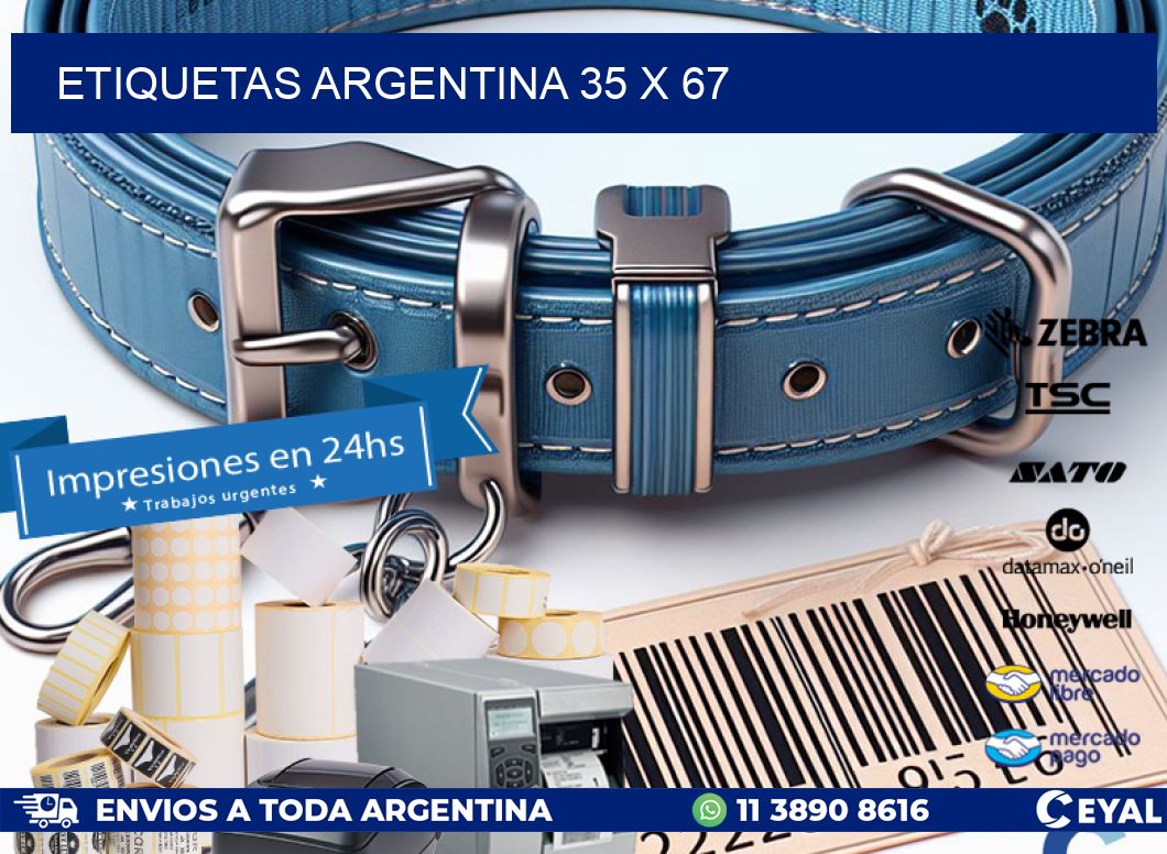 etiquetas argentina 35 x 67
