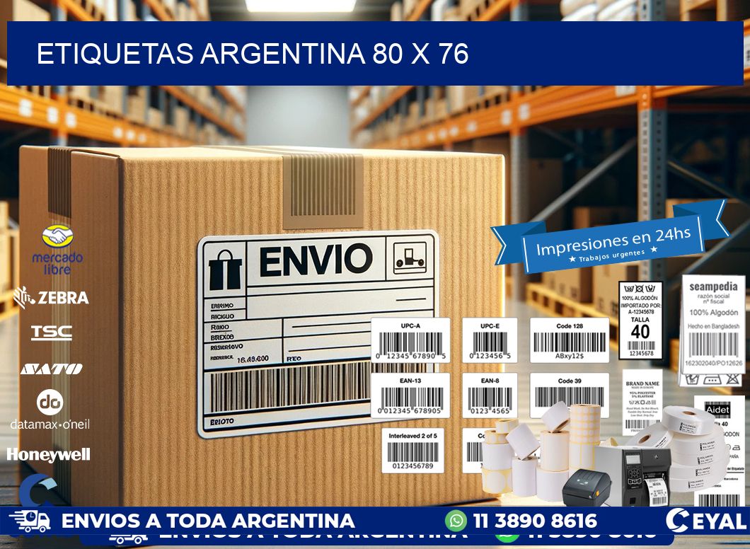 etiquetas argentina 80 x 76