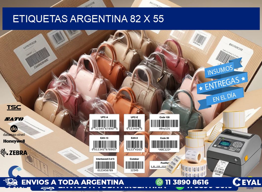etiquetas argentina 82 x 55