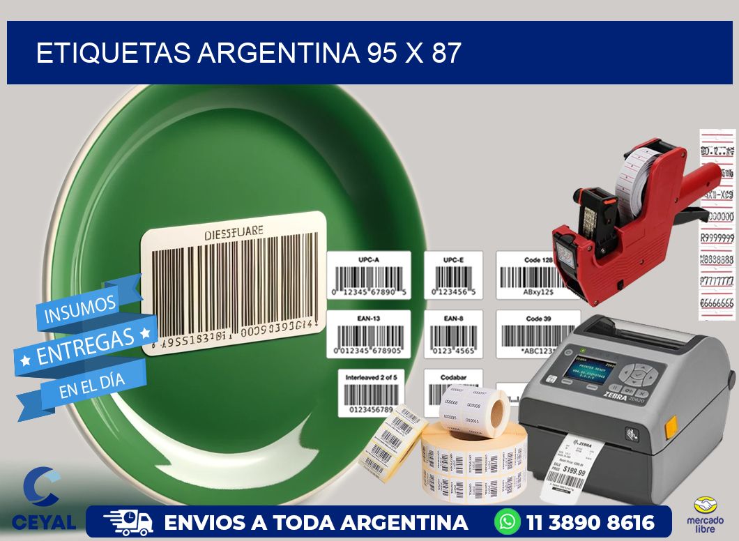 etiquetas argentina 95 x 87